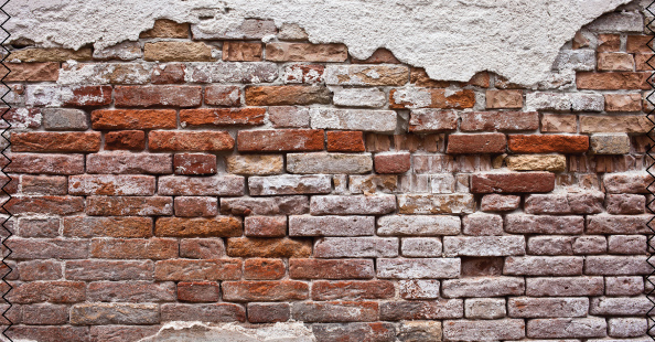 Old brick wall Background