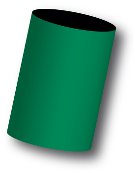 blank stubby holder in apple green