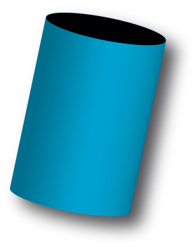 Cyan blank stubby holder