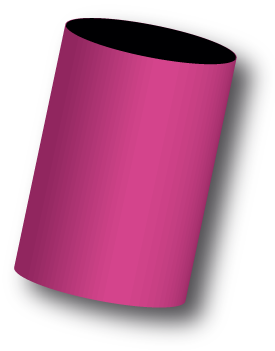 blank stubby holder in fluro pink