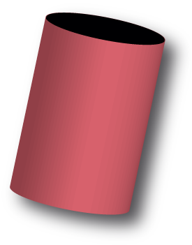 blank stubby holder in fluro red