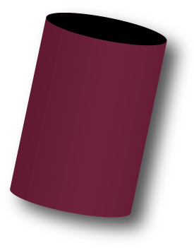 Maroon blank stubby holder