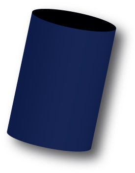 blank stubby holder in navy