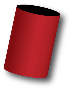 blank stubby holder in red