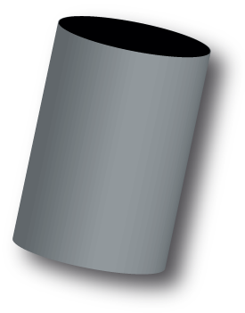 blank stubby holder in silver grey