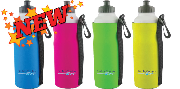 Flat Stubby Holders with velcro attachment