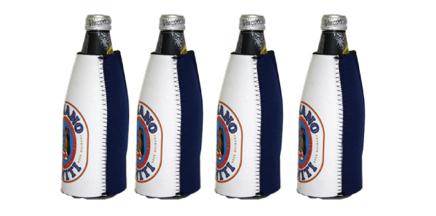 Zip Up 750ml stubby coolers zig zag