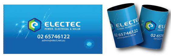 Electec Promotional stubby coolers