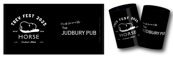 Jubury Pub merch stubby holders
