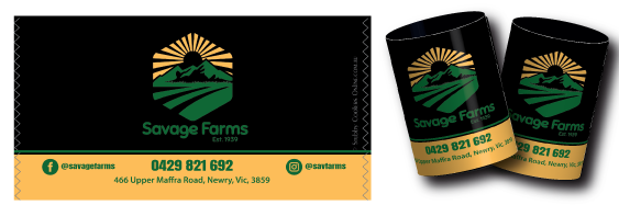 Savage Farms stubby holders
